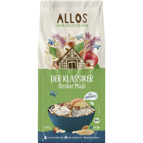 Bircher Muesli von Allos | Bio, vegan | Müesli & Cerealie...
