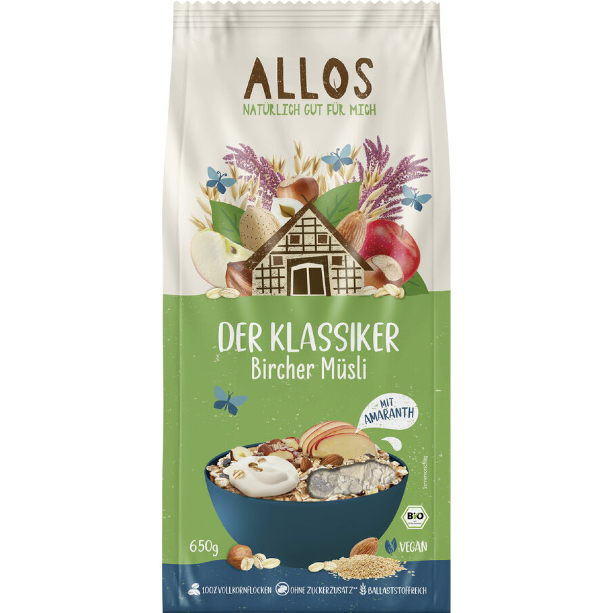 Bircher Muesli von Allos | Bio, vegan | Müesli & Cerealie...