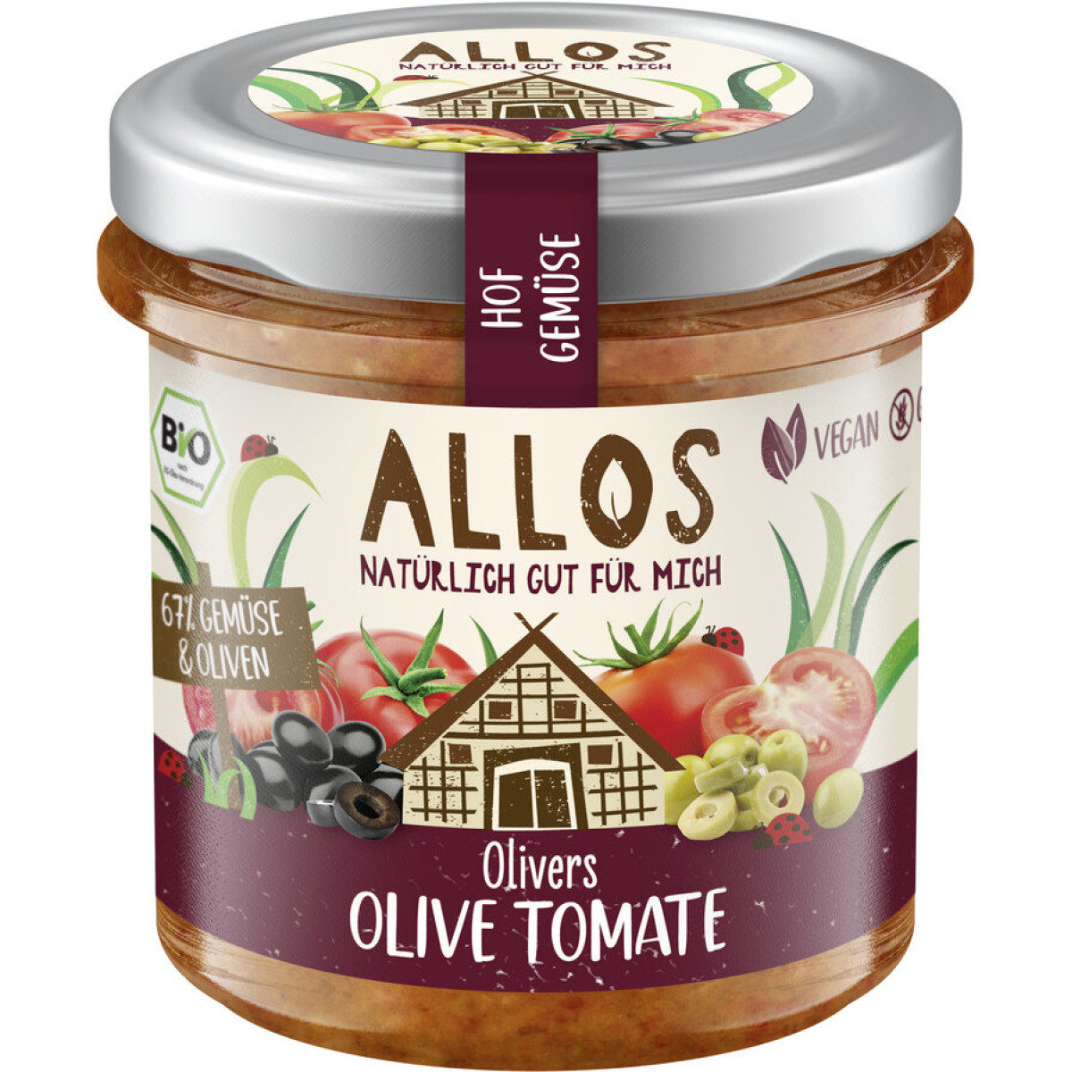Hofgemüse Olivers Olive Tomate von Allos | Bio, vegan, gl...