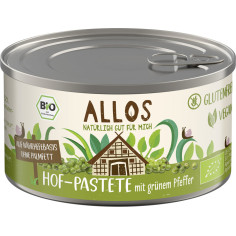 Hof Pastete Grüner Pfeffer von Allos | Bio, vegan, gluten...
