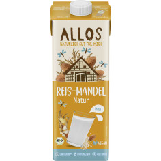 Reis-Mandel Drink Natur von Allos | Bio, vegan, glutenfre...