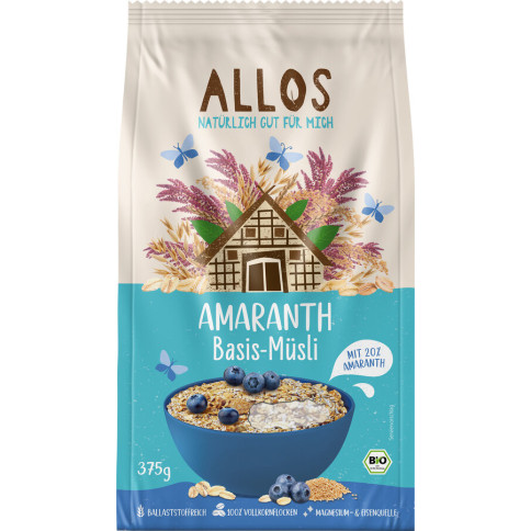 Amaranth Basis Müsli von Allos | Bio | Müesli & Cerealien...