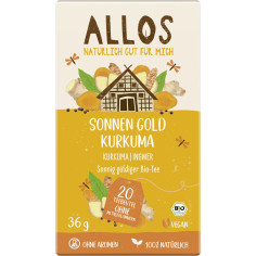 Sonnen Gold Kurkuma Gewürztee von Allos | Bio, vegan | Te...
