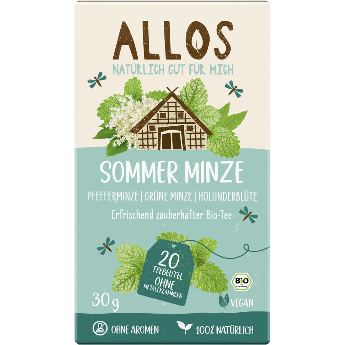Sommer Minze Gewürztee von Allos | Bio, vegan | Tee & Kaf...