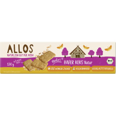 Nutri + Keks Hafer Natur von Allos | Bio | Kekse & Guetzl...