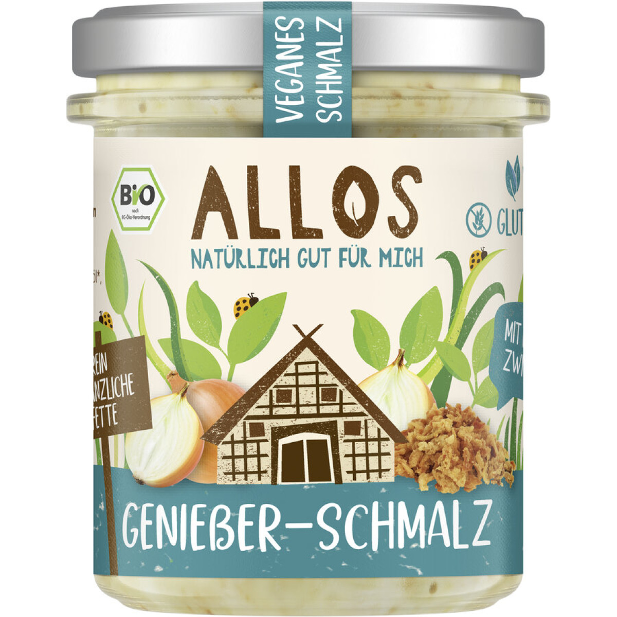 Geniesser-Schmalz von Allos | Bio, vegan, glutenfrei | Au...