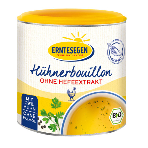 Hühnerbouillon hefefrei Dose Erntes von Erntesegen | Bio...