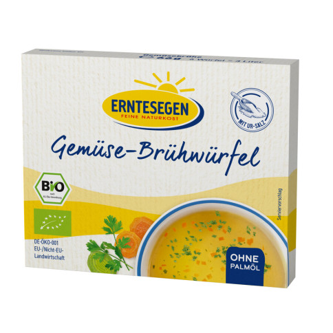 Gemüsebrühwürfel für 6x0,5l Erntese von Erntesegen | Bio...