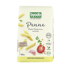 Penne, semola von Byodo | Bio, vegan, laktosefrei | Teigw...