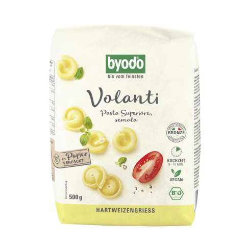 Volanti, semola von Byodo | Bio, vegan, laktosefrei | Tei...