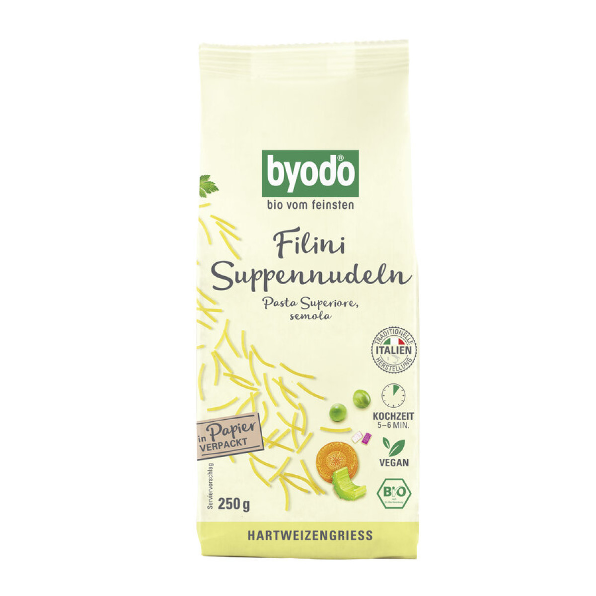 Filini (Suppennudeln) semola von Byodo | Bio, vegan, lakt...