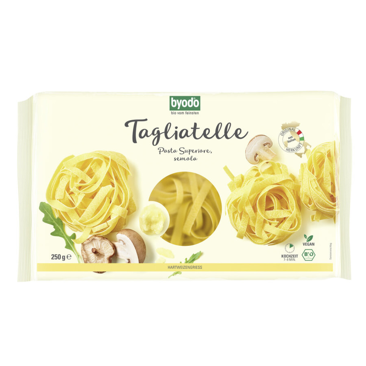 Tagliatelle, semola von Byodo | Bio, vegan, laktosefrei...