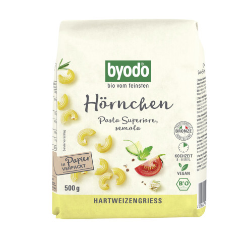 Hörnchen semola von Byodo | Bio, vegan, laktosefrei | Tei...