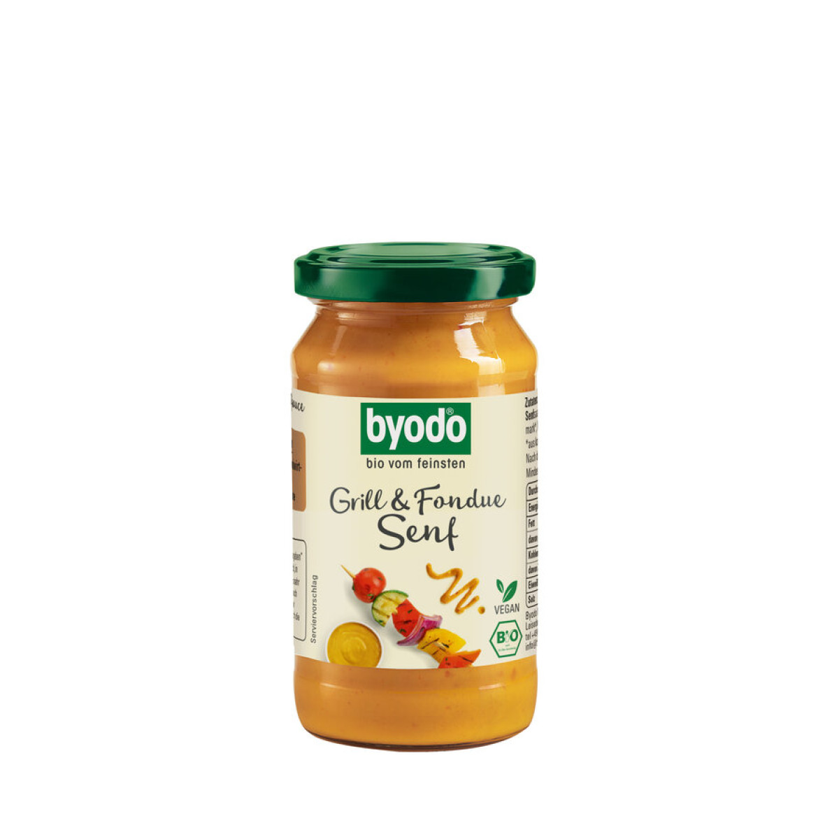 Senf Grill & Fondue von Byodo | Bio, vegan, laktosefrei...