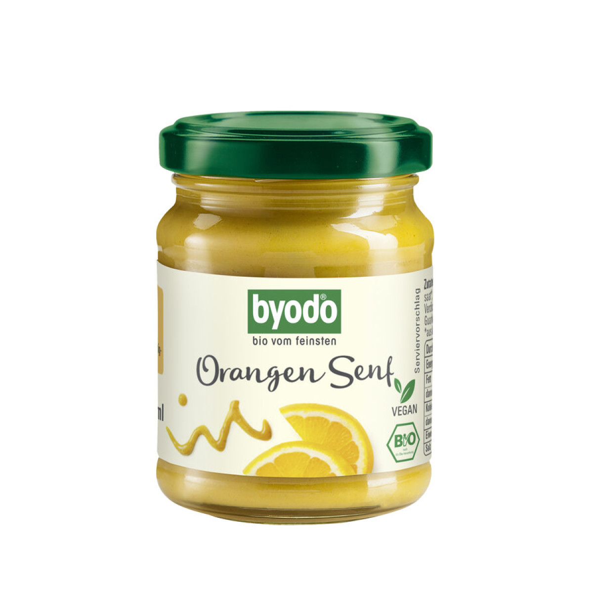 Senf Orangen von Byodo | Bio, vegan, laktosefrei | Mayonn...