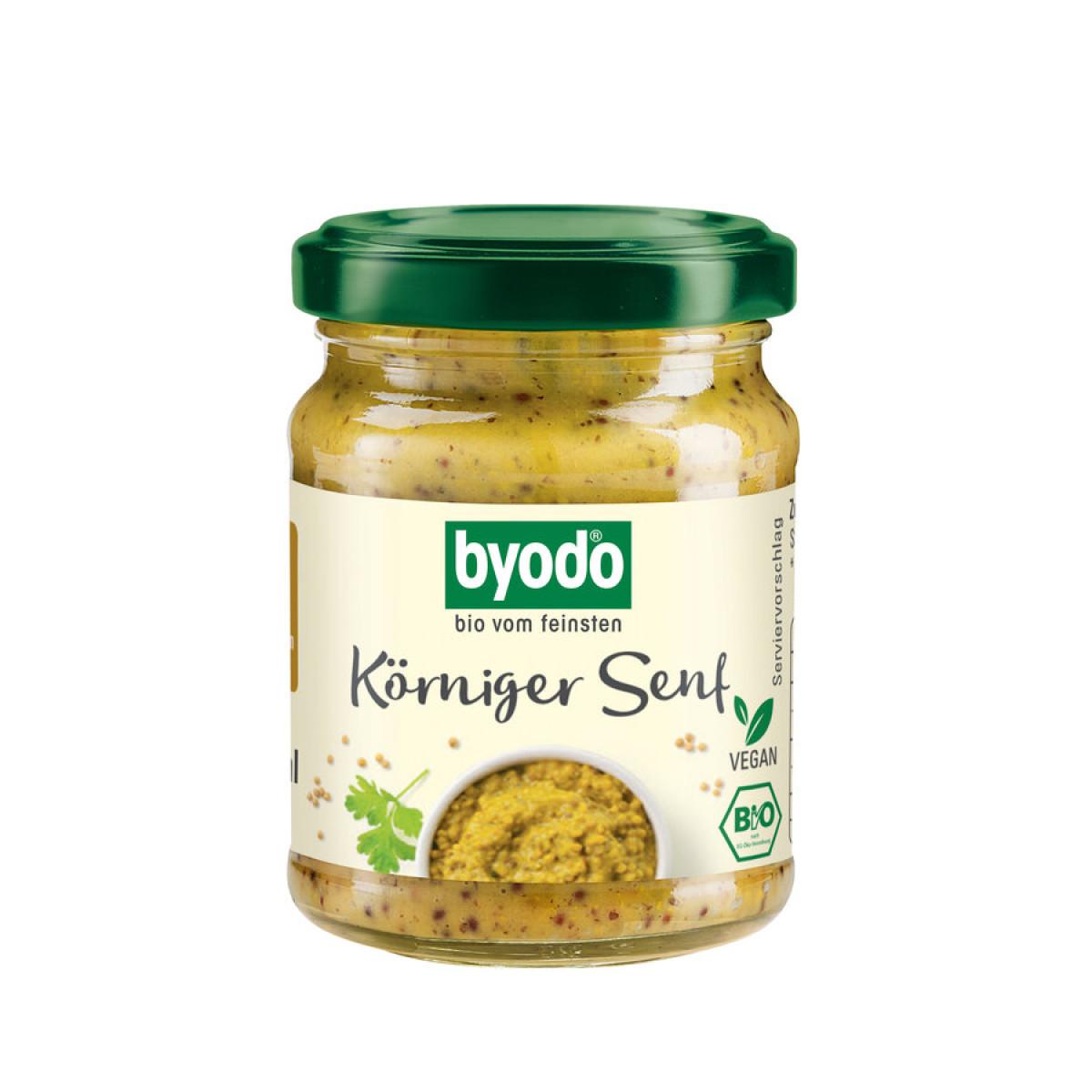 Senf Körniger von Byodo | Bio, vegan, laktosefrei | Mayon...