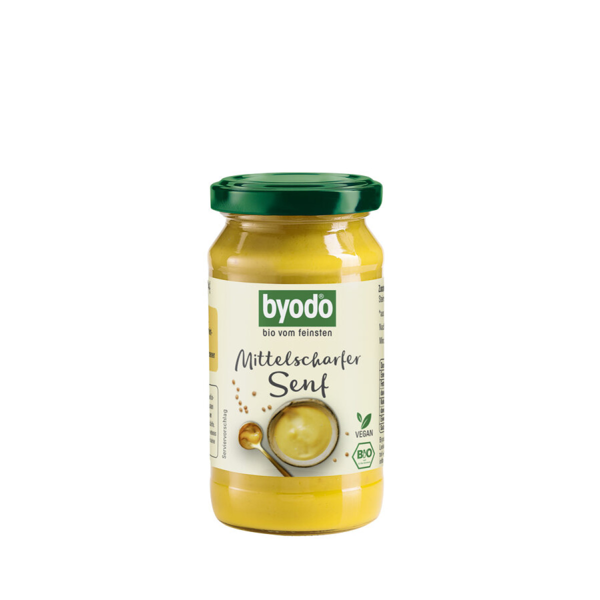 Senf Mittelscharf von Byodo | Bio, vegan, laktosefrei | M...