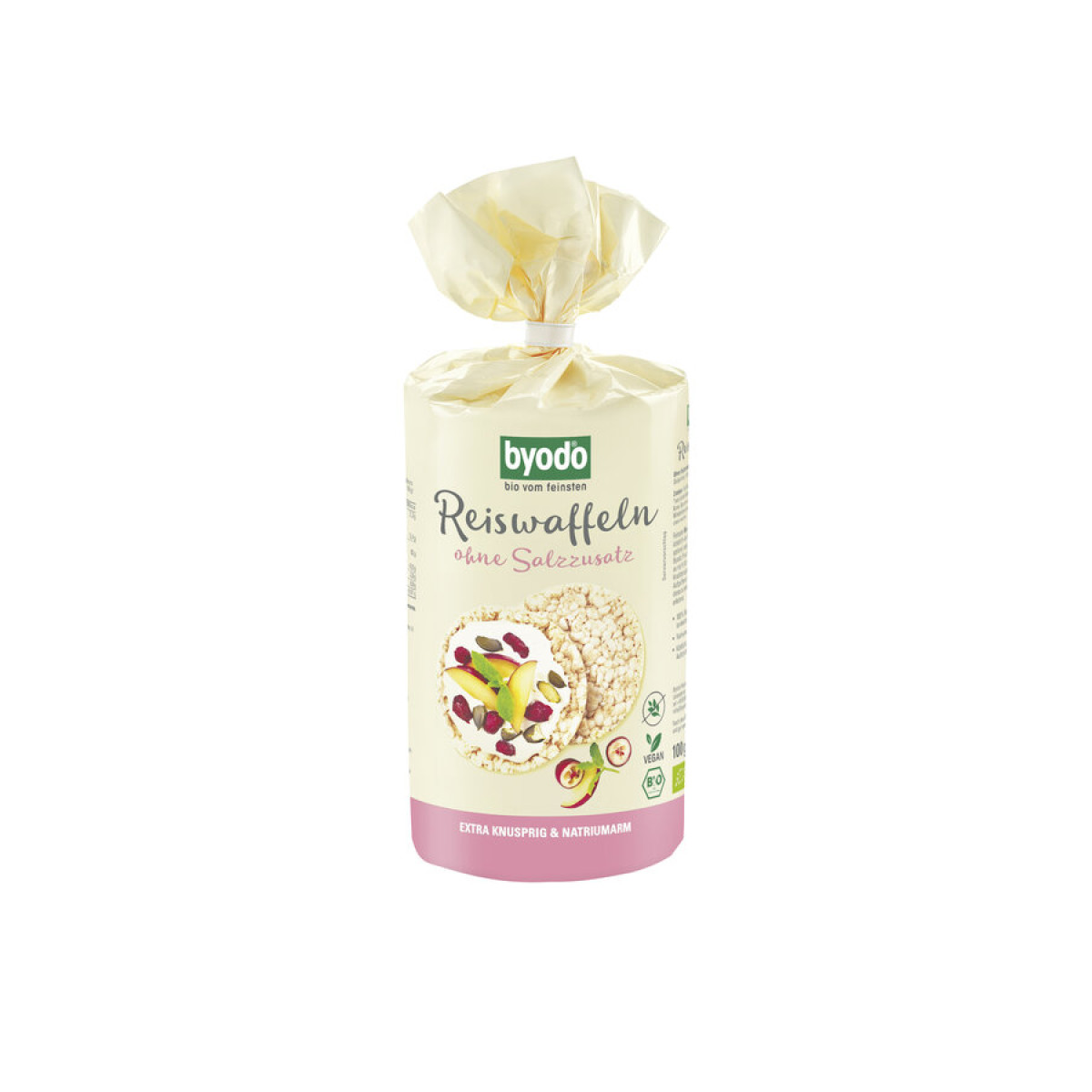 Reiswaffeln ohne Salz von Byodo | Bio, vegan, glutenfrei...