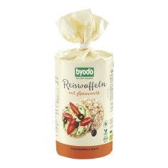 Reiswaffeln mit Amaranth von Byodo | Bio, vegan, glutenfr...