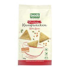 Protein Knusperecken Rote Linse gf von Byodo | Bio, vegan...