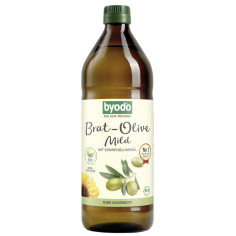 Brat Olive mild mit Sonnenblumenöl von Byodo | Bio, vegan...