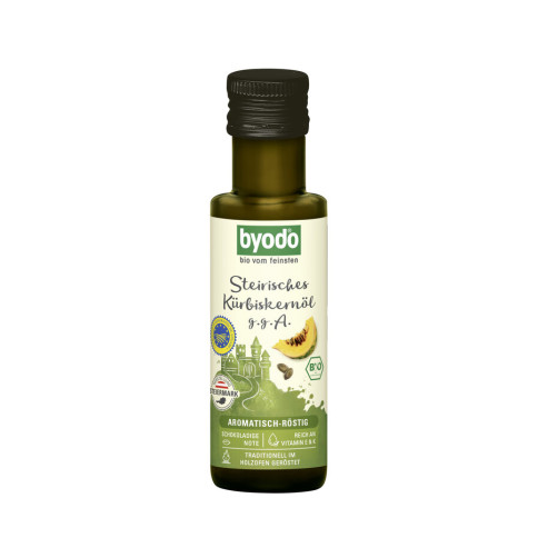 Steirisches Kürbiskernöl g.g.A. von Byodo | Bio, vegan, l...