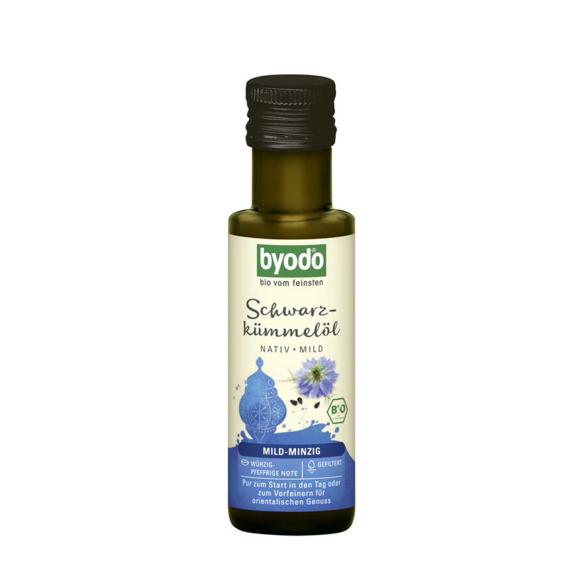 Schwarzkümmelöl nativ mild gefilt. von Byodo | Bio, vegan...