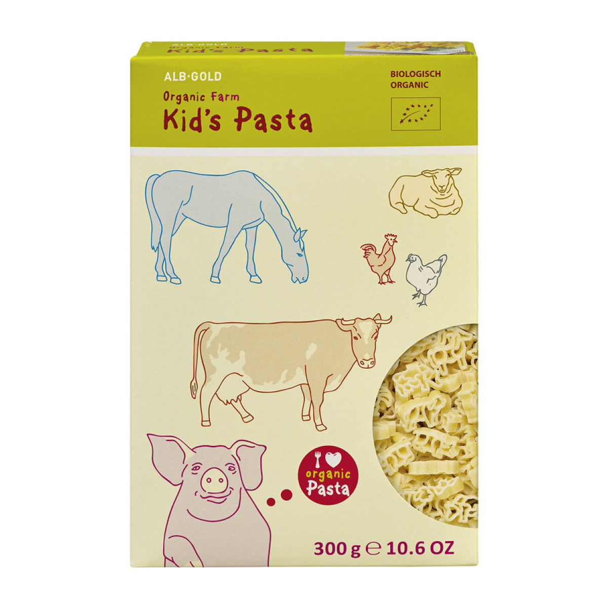 Kids Pasta Farm AlbGold von AlbGold | Bio | Teigwaren onl...