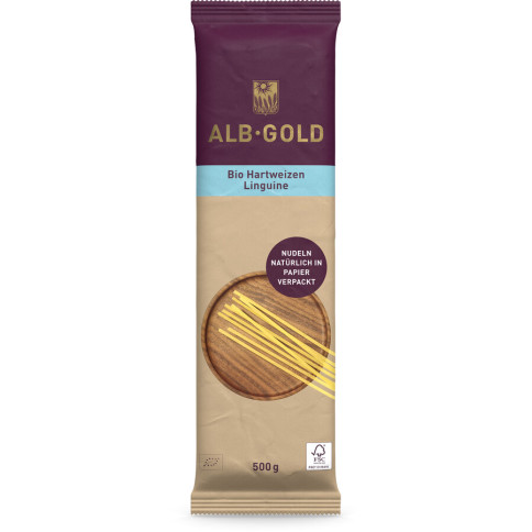 Linguine Hartweizen Papier AlbGold von AlbGold | Bio | Te...