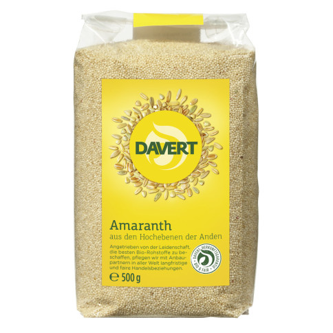 Amaranth von Davert | Bio, vegan, laktosefrei | Getreide...