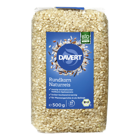 Rundkorn Naturreis von Davert | Bio, vegan, laktosefrei...