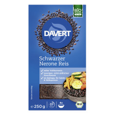 Schwarzer Nerone Reis von Davert | Bio, vegan, laktosefre...