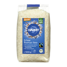Echter Basmati-Reis weiss demeter von Davert | Bio, vegan...