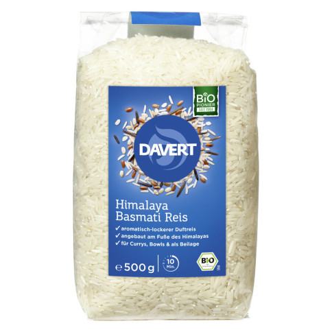 Himalaya Basmati-Reis weiss von Davert | Bio, vegan, lakt...