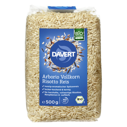 Echter Arborio Vollkornreis von Davert | Bio, vegan, lakt...