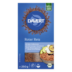 Roter Reis von Davert | Bio, vegan, laktosefrei | Reis on...