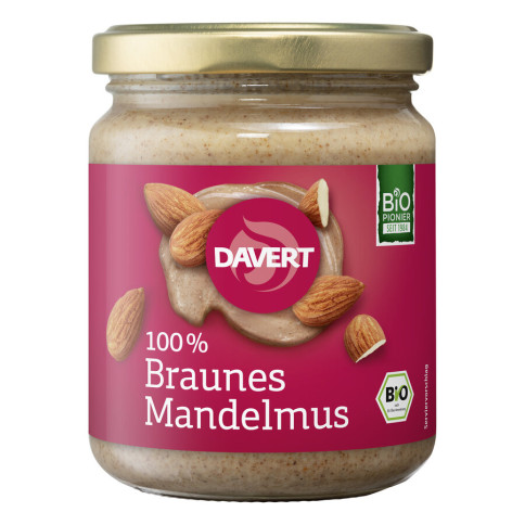 Braunes Mandelmus von Davert | Bio, vegan, laktosefrei...