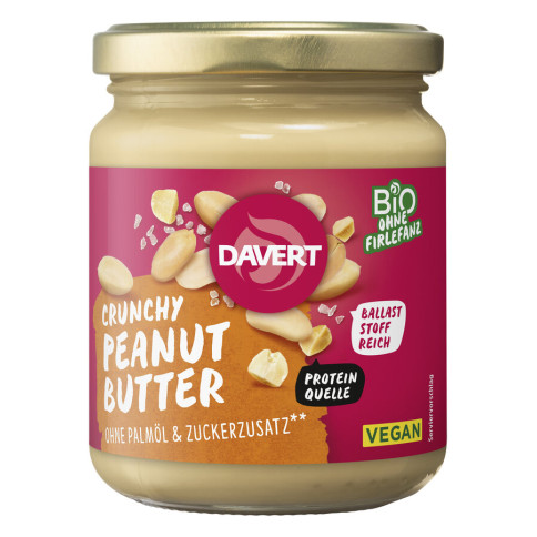 Peanutbutter Crunchy von Davert | Bio, vegan, glutenfrei...