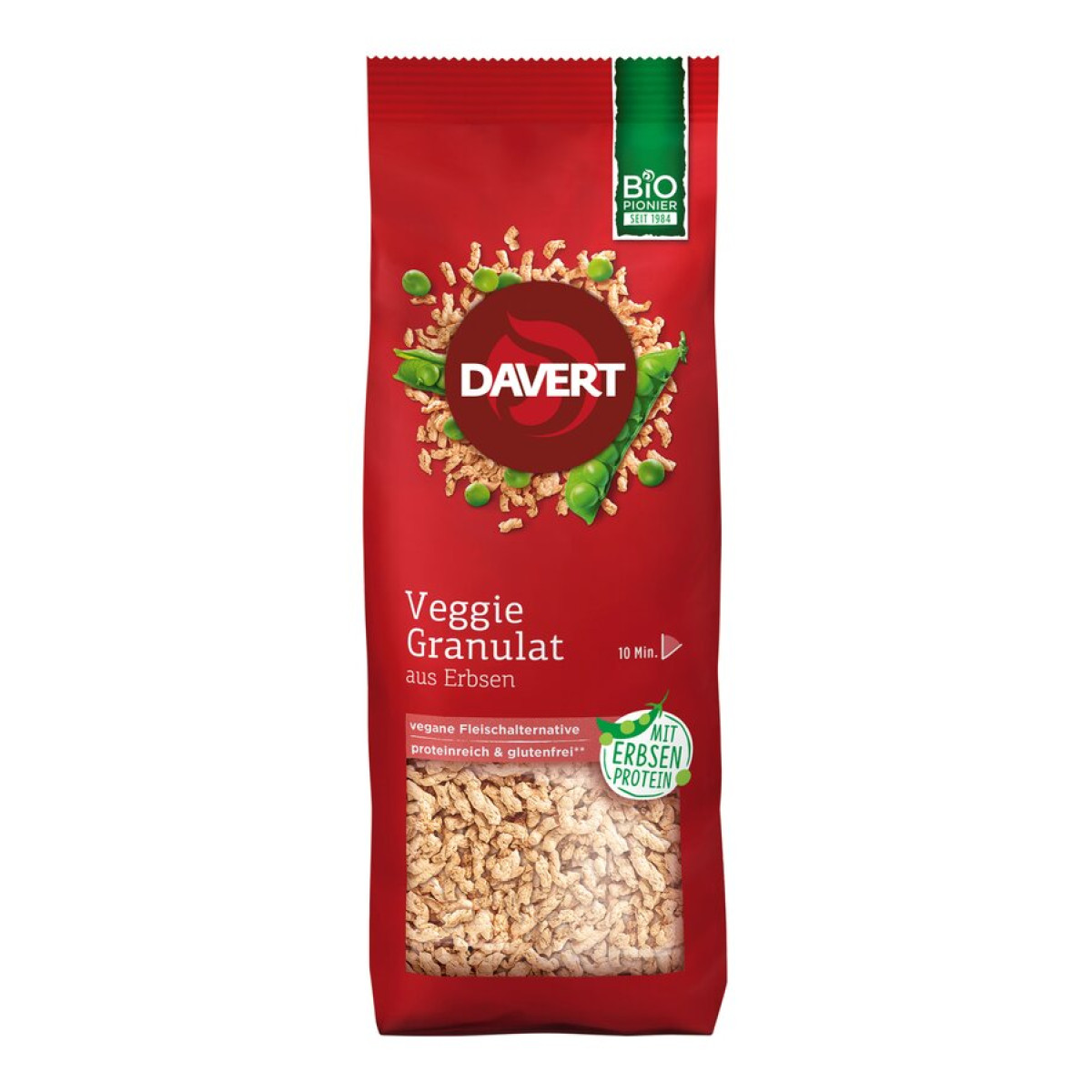 Veggie Granulat glutenfrei von Davert | Bio, vegan, glute...