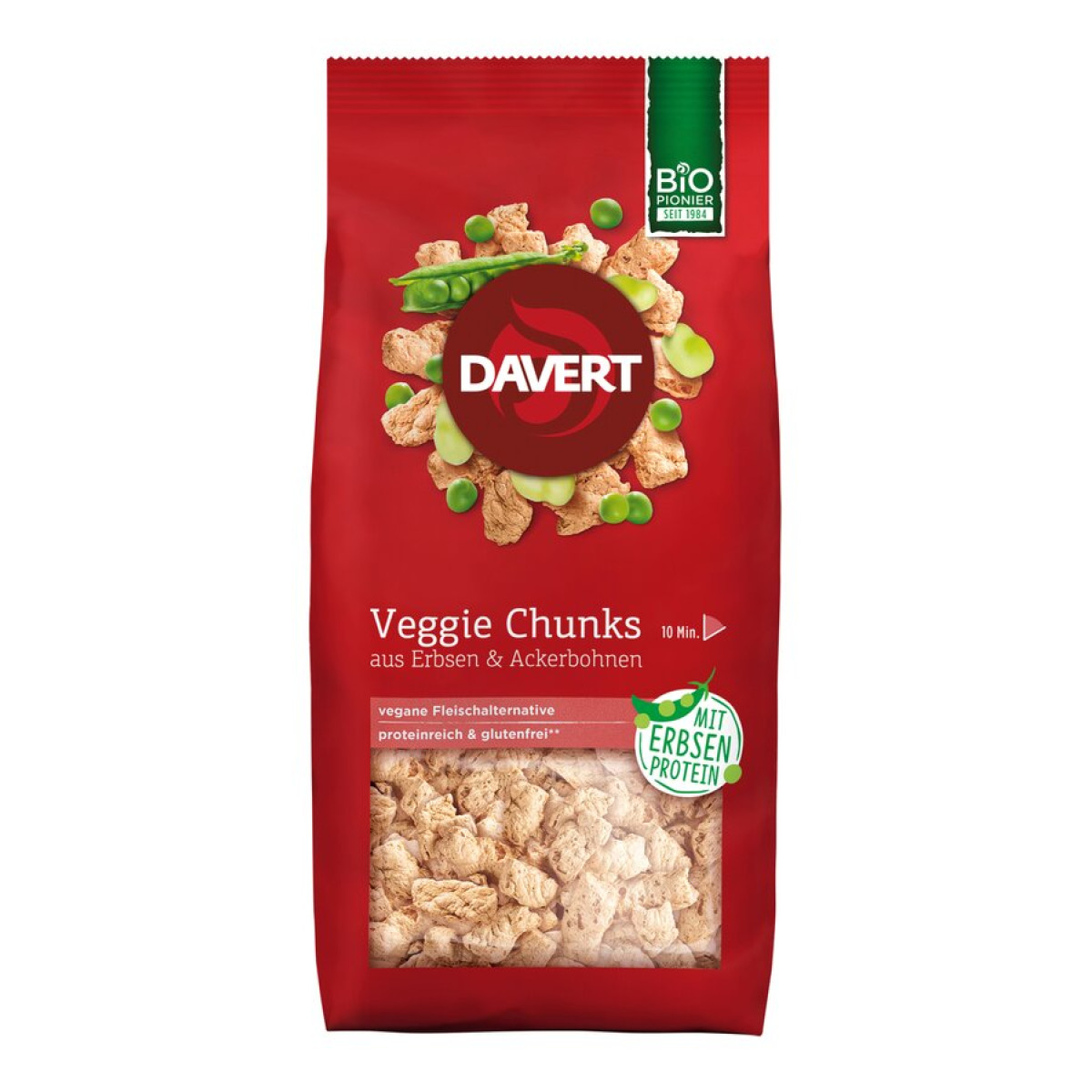 Veggie Chunks glutenfrei von Davert | Bio, vegan, glutenf...