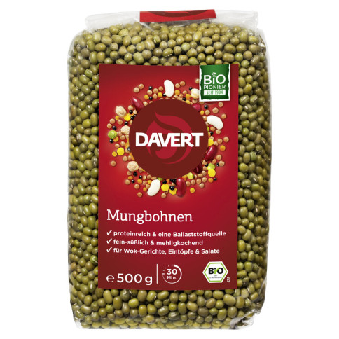 Mungbohnen Fair Trade IBD von Davert | Bio, vegan, laktos...