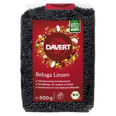 Beluga Linsen, schwarz von Davert | Bio, vegan, laktosefr...