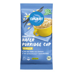 Porridge Cup Vanille von Davert | Bio, vegan, glutenfrei...
