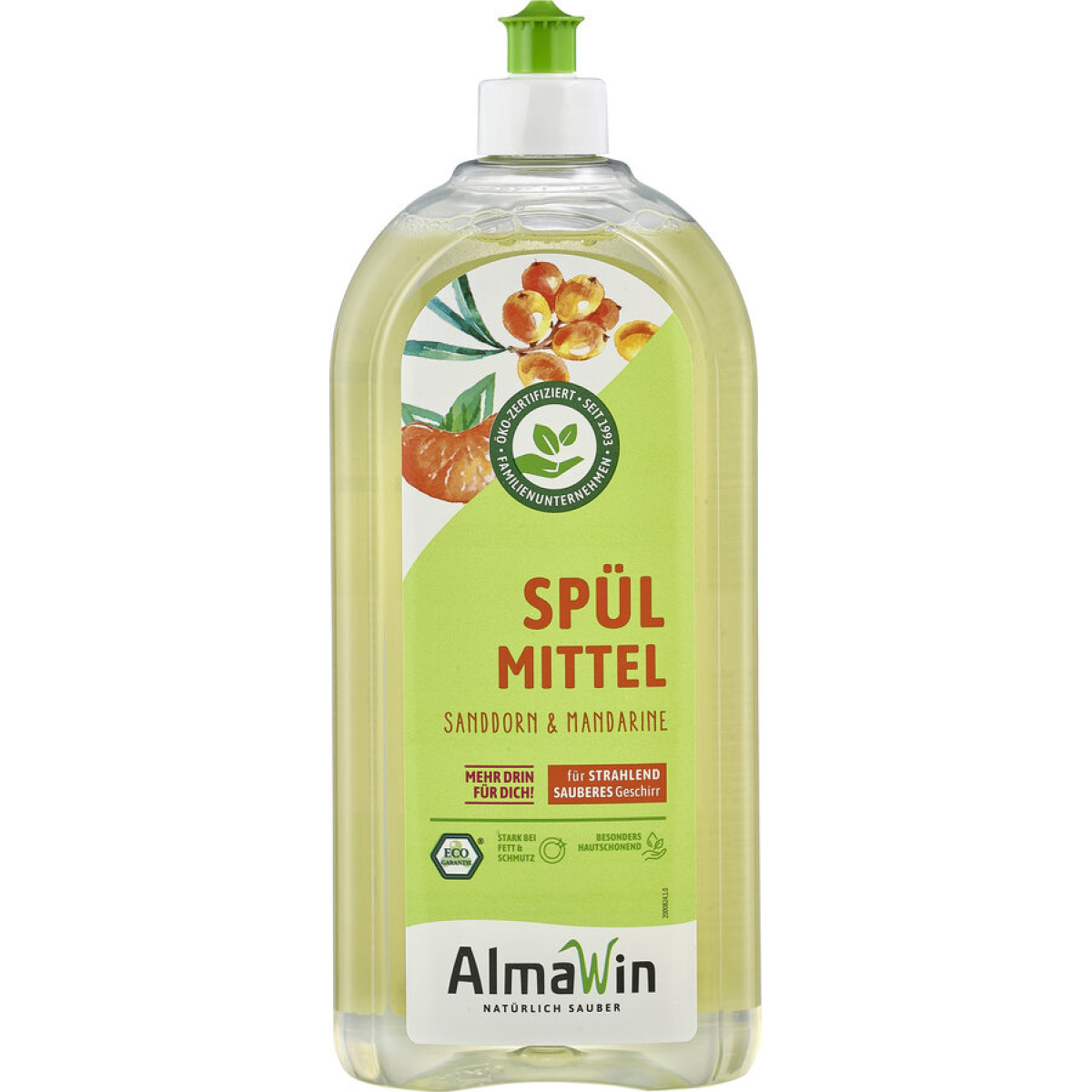 Spülmittel Sanddorn Mandarine von AlmaWin | vegan | Reini...