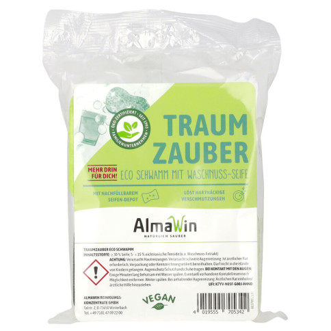 Traumzauber Eco Schwamm von AlmaWin | vegan | Reinigungsm...