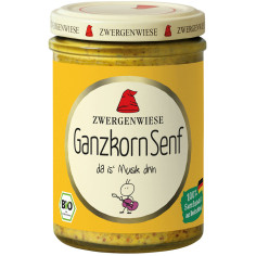 Senf Ganzkorn von Zwergenwiese | Bio, vegan, glutenfrei...