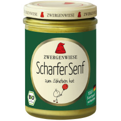 Senf Scharf von Zwergenwiese | Bio, vegan, glutenfrei, la...