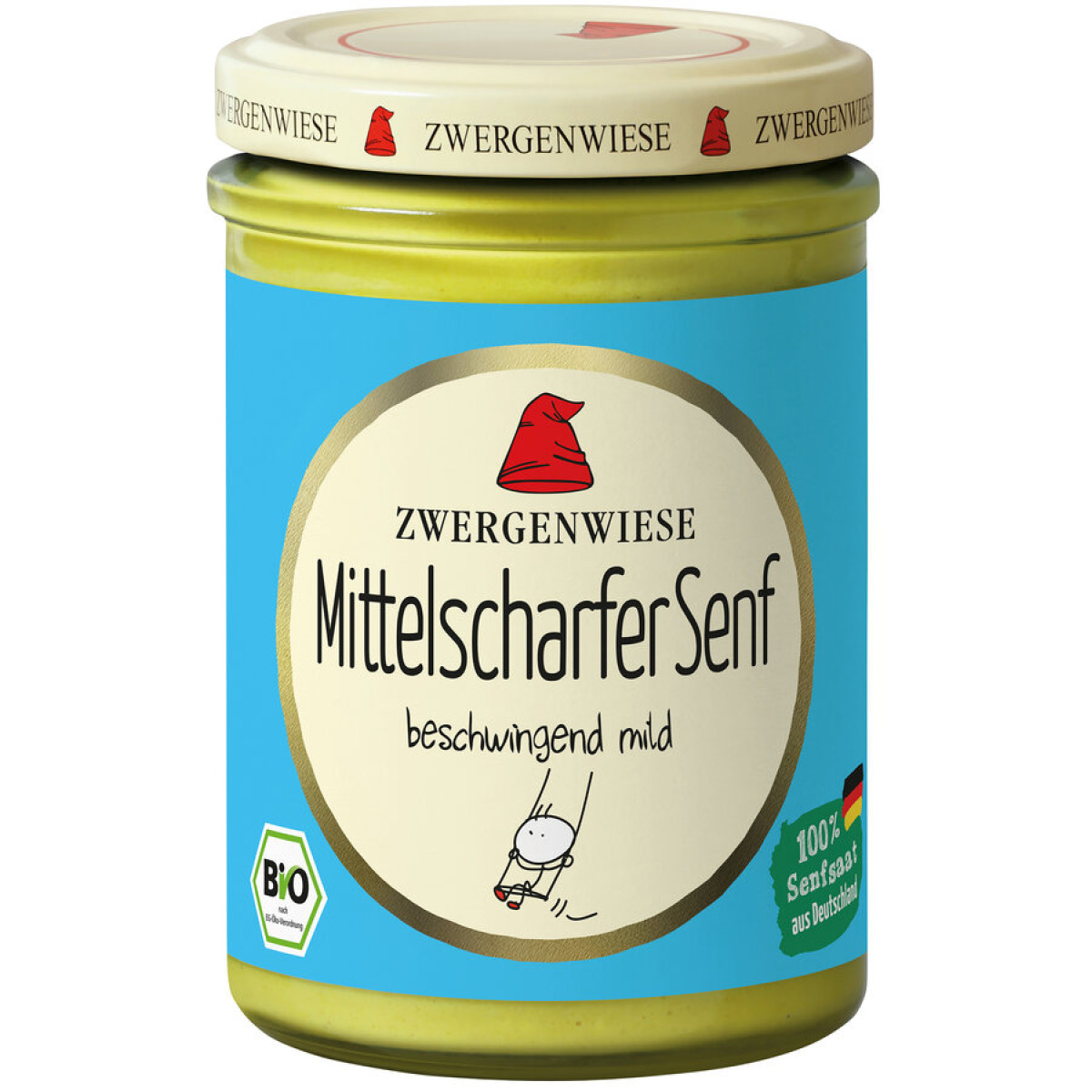 Senf Mittelscharf von Zwergenwiese | Bio, vegan, glutenfr...
