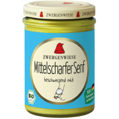 Senf Mittelscharf von Zwergenwiese | Bio, vegan, glutenfr...