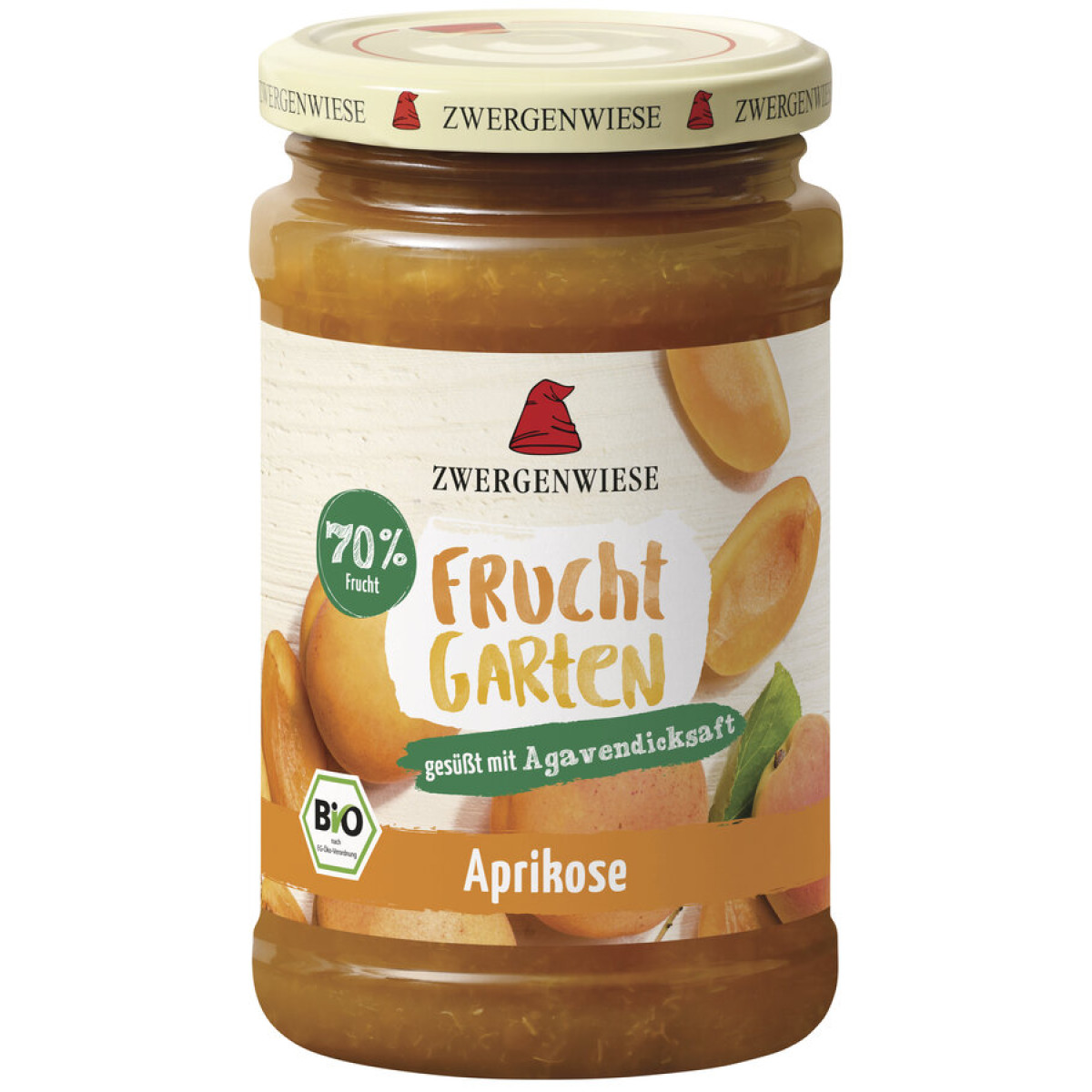 Fruchtgarten Aprikosenkonfitüre von Zwergenwiese | Bio, v...